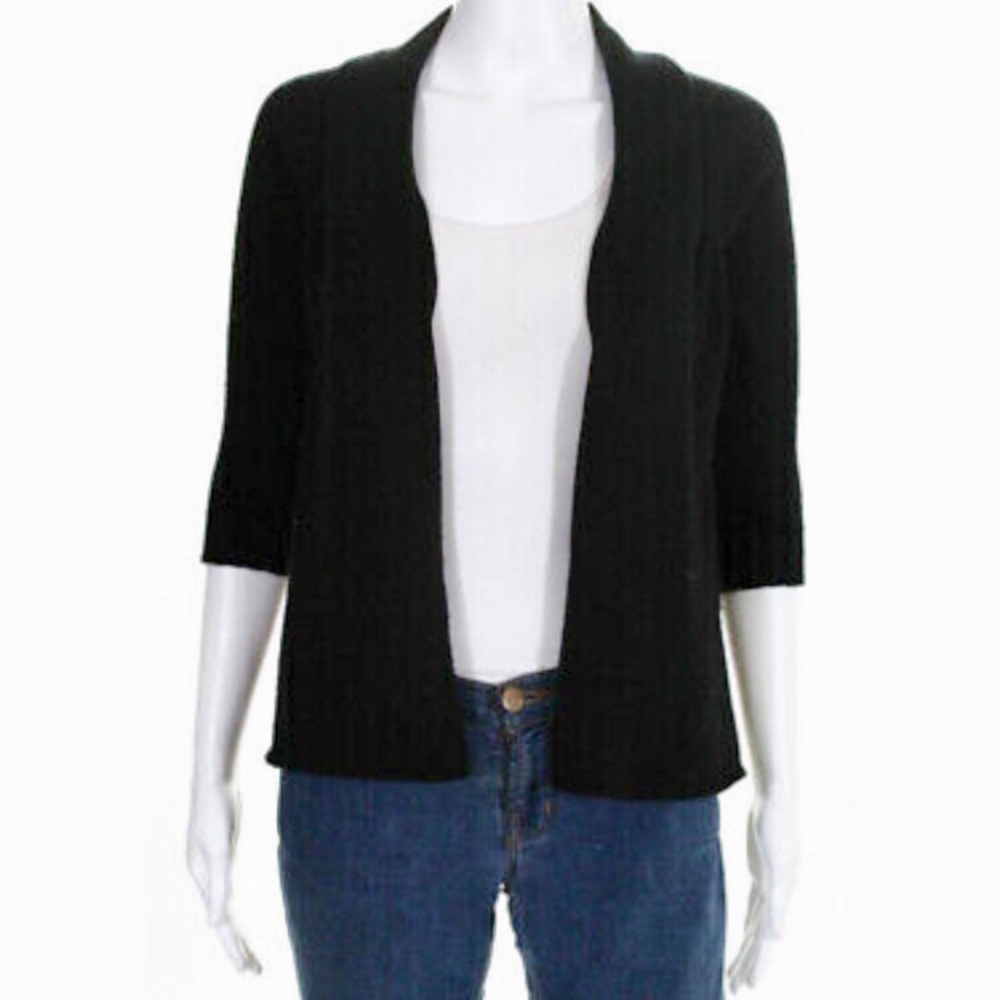 VINCE 100% Cashmere, Soft, Open-Front Sweater